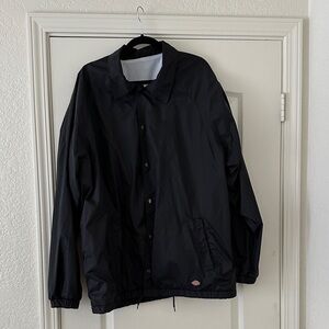 Dickies Black Windbreaker Jacket
